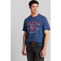 TOM TAILOR T-Shirt T-Shirt (im Einserpack) T-Shirt mit Logo-Print