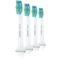 Philips Schallzahnbürste 4er-Pack Aufsteckbürstenkopf für Sonicare