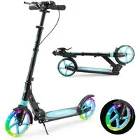 YEE RUN Cityroller für Kinder, Jugendliche und Erwachsene, höhenverstellbar und faltbar.
