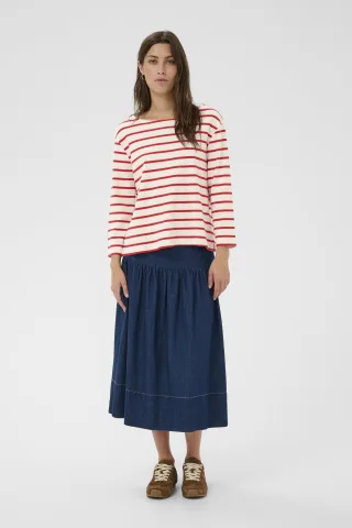 Langarm-Shirt NelaPW Langarm-Shirt Gerade Passform