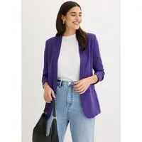 bonprix Jackenblazer femininer Stil, schmale Passform, schmales und langes Reverse