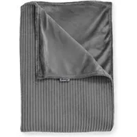 Wohndecke Kuscheldecke ELLA 140x200 cm – Wendedecke Cord & Fleece, Couchdecke, Herlag, Made in Europe, Tagesdecke