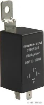 HERTH&BUSS Blinkgeber, 24 V, 4 pins, , elektronisch - 75605172