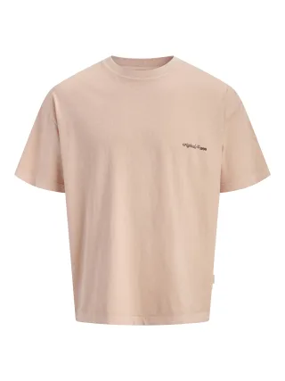 JACK&JONES - JORMAINE WASHED BACK TEE SS CN JNR Peach Melba - Gr. - 152
