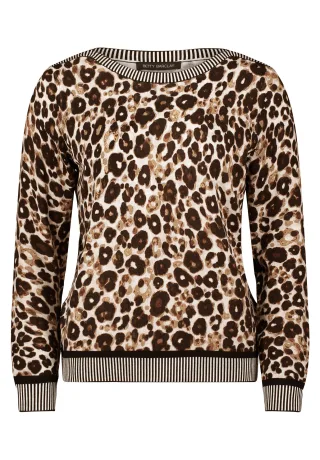 Betty Barclay - Strickpullover taupe/beige - Gr. - 48