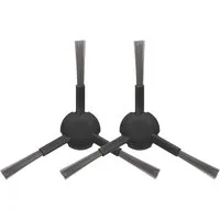 Dreame Bürste Seitenbürste schwarz 2er Pack - RSB9, Zubehör für Dreame L10s Ultra Gen2, Dreame L40 Ultra AE, Dreame L20, Dreame D20 Ultra, Dreame L20 Complete, Dreame D20, Dreame D20 Plus, Dreame L10s Pro