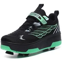 HUSK'SWARE Rollschuhe Komfort und Stabilität für Ihr Training, (Sicher & Komfortabel, Perfektes Geschenk für Kinder), Zwei stilvolle Farben 2-in-1 Design