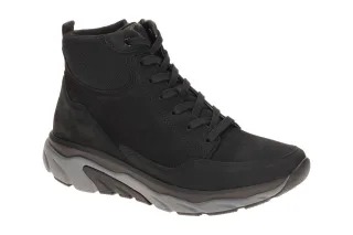 Gabor 76.835 Damen Stiefeletten Schwarz Bequem Komfort Sneaker