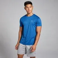 MP Herren Tempo meliertes T-Shirt – Echtes Blau - S