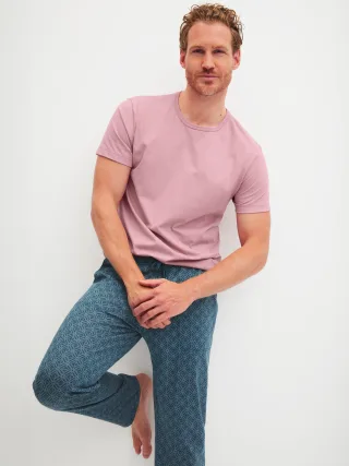 CALIDA - HERREN T-Shirt lilas - Gr. - XL