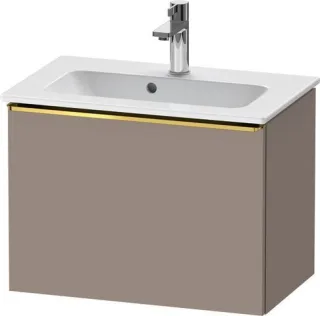 Duravit D-Neo Waschtischunterbau wandhängend Basalt Matt 610x372x440 mm - DE4268034430000 DE4268034430000