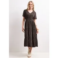 STREET ONE Midikleid mit Print