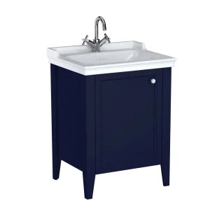VitrA Valarte Set 65 cm Möbelwaschtisch + Waschtischunterschrank 1 Tür Türanschlag links,65764 65764