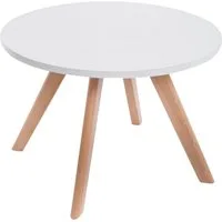 CLP Couchtisch Eirik (1er), mit Holzbeinen