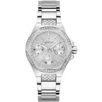 Guess Multifunktionsuhr ENVY GW0878L1, Quarzuhr, Armbanduhr, Damenuhr, Datum, Wochentag, Edelstahlarmband