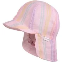 MAXIMO Schirmmütze Musselin, Nackenschutz, Bindeband, Unisex, UV-Schutz