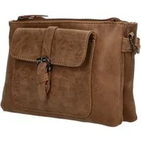 Christian Wippermann Umhängetasche Damen Tasche Schultertasche Umhängetasche Crossover Bag (1 tlg), Leder Optik Handtasche