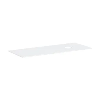 hansgrohe Xevolos E Konsole 54334700 1370x550mm, Ausschnitt rechts, mattweiß