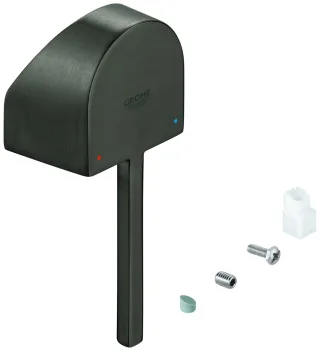 Grohe Hebel 48496 für Fertigmontageset für 46 mm Kartusche hard graphite gebürstet, 48496AL0 48496AL0