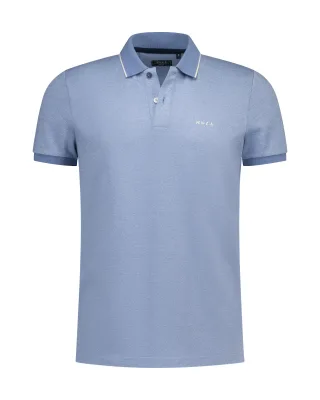 nza new zealand auckland - Shirts Männlich true blue melange - Gr. - 3XL
