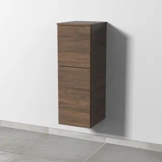 Sanipa 3way Mittelschrank mit 1 Tür und 1 Auszug, Eiche-Arizona, SM12480 SM12480