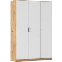 rauch Mehrzweckschrank Garderobe Kleiderschrank Schrank Schuhschrank Putzschrank MINOSA (Breiten 47/69/91/136 cm, Höhen 197/210 cm) In 4 Breiten mit vielen Einlegeböden für viel Stauraum MADE IN GERMANY