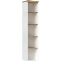 Home affaire Aktenregal Easy, Bücherregal, Standregal, für Büro und Zuhause, Anti-Kipp-Schutz, Top 38 mm stark, 4 Böden, B/H 41/191 cm