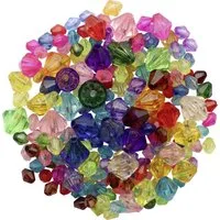 Glorex Bastelperlen Glorex Schmuck-Perlen 6-12 mm, 25 g