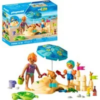 Playmobil® Familienspaß am Strand (71906), My Life Konstruktions-Spielset, (46 St), Made in Europe