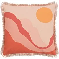 Magma Heimtex Kissenhülle SUNRISE, Rosa, Sonne, Baumwolle, 45 x 45 cm, (1 Stück)