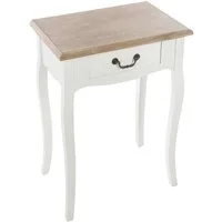 Atmosphera Créateur d'intérieur Beistelltisch Nachttisch aus Holz, Nachttisch im klassischen Design (funktional), keine