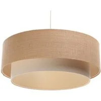 ONZENO Pendelleuchte Boho Vintage Halo 1 40x20x40 cm, einzigartiges Design und hochwertige Lampe
