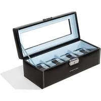 Friedrich23 Uhrenbox Bond mit Glasdeckel für 4 Uhren