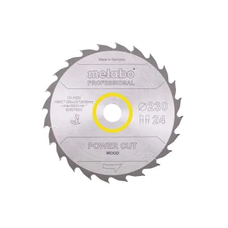 Metabo Sägeblatt power cut wood professional WZ 20° - 628011000