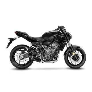 LeoVince Sport Auspuff Komplettanlage LV ONE EVO Carbon Yamaha MT-07 Bj. 2021-2024 EURO-5 +Kat +ABE