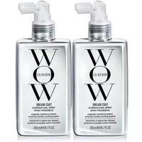 COLOR WOW Haarspray Anti Frizz Spray Glanzspray Wow Dream Coat Hair Hitzeschutz für Haare, 2-tlg., Haarpflege, Hitzeschutz, Haarspray