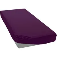 bellana Spannbettlaken bellana exclusiv aus 100% Mako-Baumwolle, 150 g/m², bügelfrei, Mako-Jersey, Gummizug: rundum, (1 Stück), feinste Mako-Baumwolle, Spannbetttuch für Matratzen bis 25cm Höhe