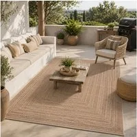 Pergamon Outdoorteppich Panama In- und Outdoor Teppich, Rechteckig, Höhe: 6 mm