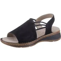 Ara HAWAII Riemchensandale, Sommerschuh, Sandalette, Keilabsatz, mit Stretch-Bänder, G-Weite