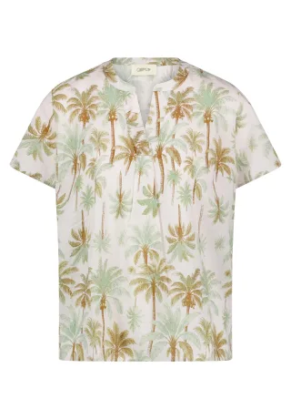CARTOON - Blusenshirt Nature/Green - Gr. - 44