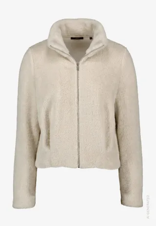 zero - Kuscheljacke mit hohem Kragen - Gr. - 34