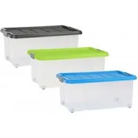 axentia Aufbewahrungsbox Unibox, 60 x 26 x 40 cm, 45 l, Deckel 235873 (1 St)