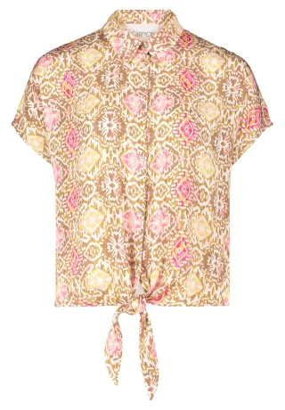 CARTOON - Oversize-Bluse yellow/pink - Gr. - 36