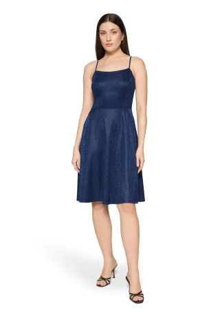 VM by Vera Mont - Cocktailkleid Dark Blue/Black - Gr. - 32