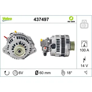 Valeo Lichtmaschine Honda Civic Opel Astra Combo Corsa Meriva