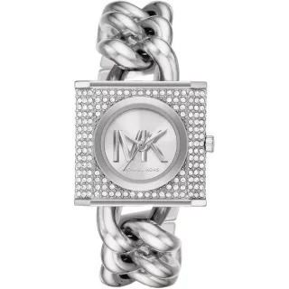Michael Kors MK4718 Kette Schloss Edelstahl Uhr Damenuhr