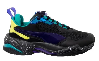 Puma Thunder Space Black Niedrig Schnüre -up Herren -Trainer 370768 04