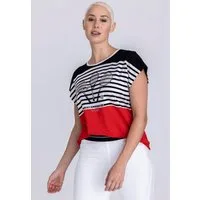 TUZZI T-Shirt mit Tennis-Motiv