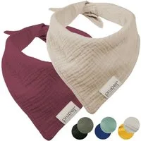 Piupet Tier-Halstuch Hundehalstuch I 2er Set Hundehalstücher I Hundezubehör I 58x40x40cm, zum Binden
