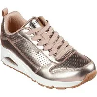 Skechers Uno - Metallixs Sneaker Keilsneaker, Plateausneaker, Schnürschuh mit Skech-Air
